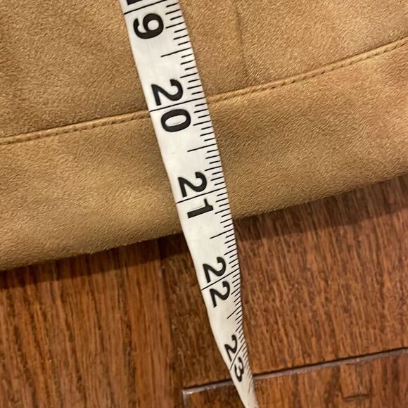 Marc New York Tan faux suede full zip jacket xl - Picture 6 of 9